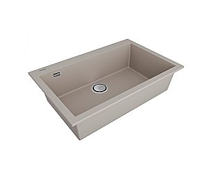 Кухонная мойка Paulmark Decoration 76 PM937650-AR бежевая матовая купить в интернет-магазине сантехники Sanbest