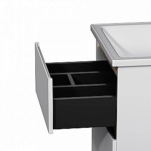 Тумба с раковиной AM.PM X-Joy 55 подвесная белая для ванной в интернет-магазине Sanbest