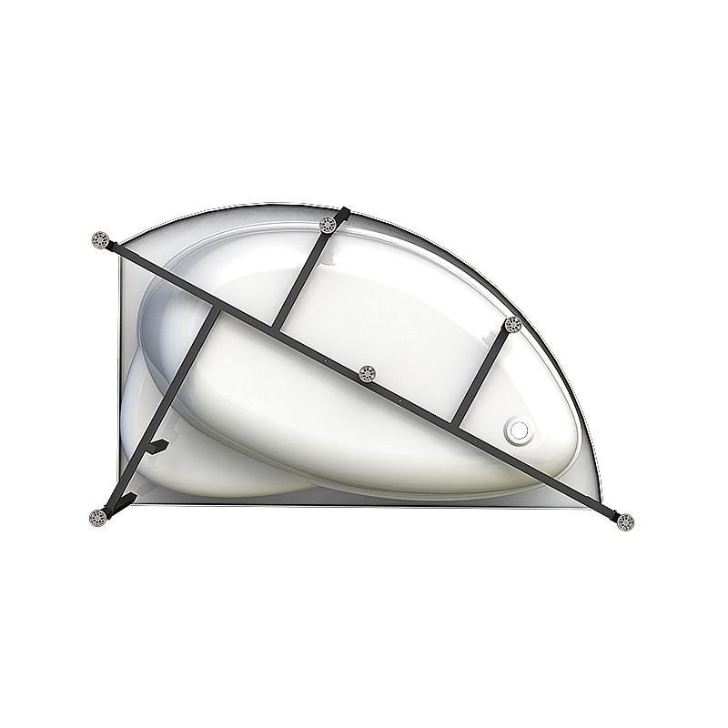 Акриловая ванна VANNESA Модерна 160х100 купить в интернет-магазине Sanbest