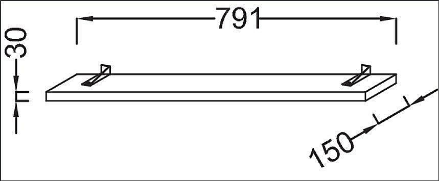 Светильник Jacob Delafon STRUKTURA EB1217 79 купить в интернет-магазине сантехники Sanbest