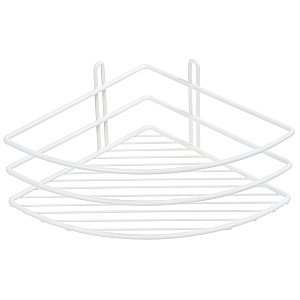 Полка-решетка угловая Fixsen FX-710W-1 белая купить в интернет-магазине сантехники Sanbest