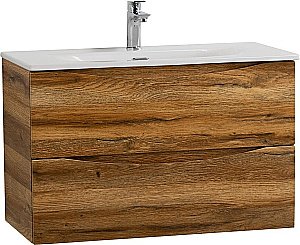 Тумба с раковиной BelBagno MARINO-CER-MINI-700-2C-SO-RR-P Rovere Rustico для ванной в интернет-магазине Sanbest