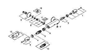 Термостат для душа Grohe Grohtherm 1000 New 34143003 купить в интернет-магазине сантехники Sanbest