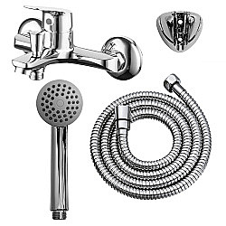 Смеситель для ванны Azario AZ-HU245906 хром купить в интернет-магазине сантехники Sanbest