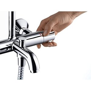 Душевая колонна Hansgrohe Vernis Blend Showerpipe 200 1jet 26274000 купить в интернет-магазине сантехники Sanbest