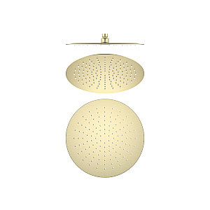 Верхний душ Aquatek AQ2077BG золото шлифованное купить в интернет-магазине сантехники Sanbest