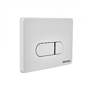 Кнопка для инсталляции BERGES NOVUM 040034 D4 белая купить в интернет-магазине сантехники Sanbest