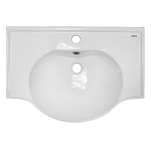 Тумба с раковиной Loranto Стиль София CS00073483 60 белая для ванной в интернет-магазине Sanbest