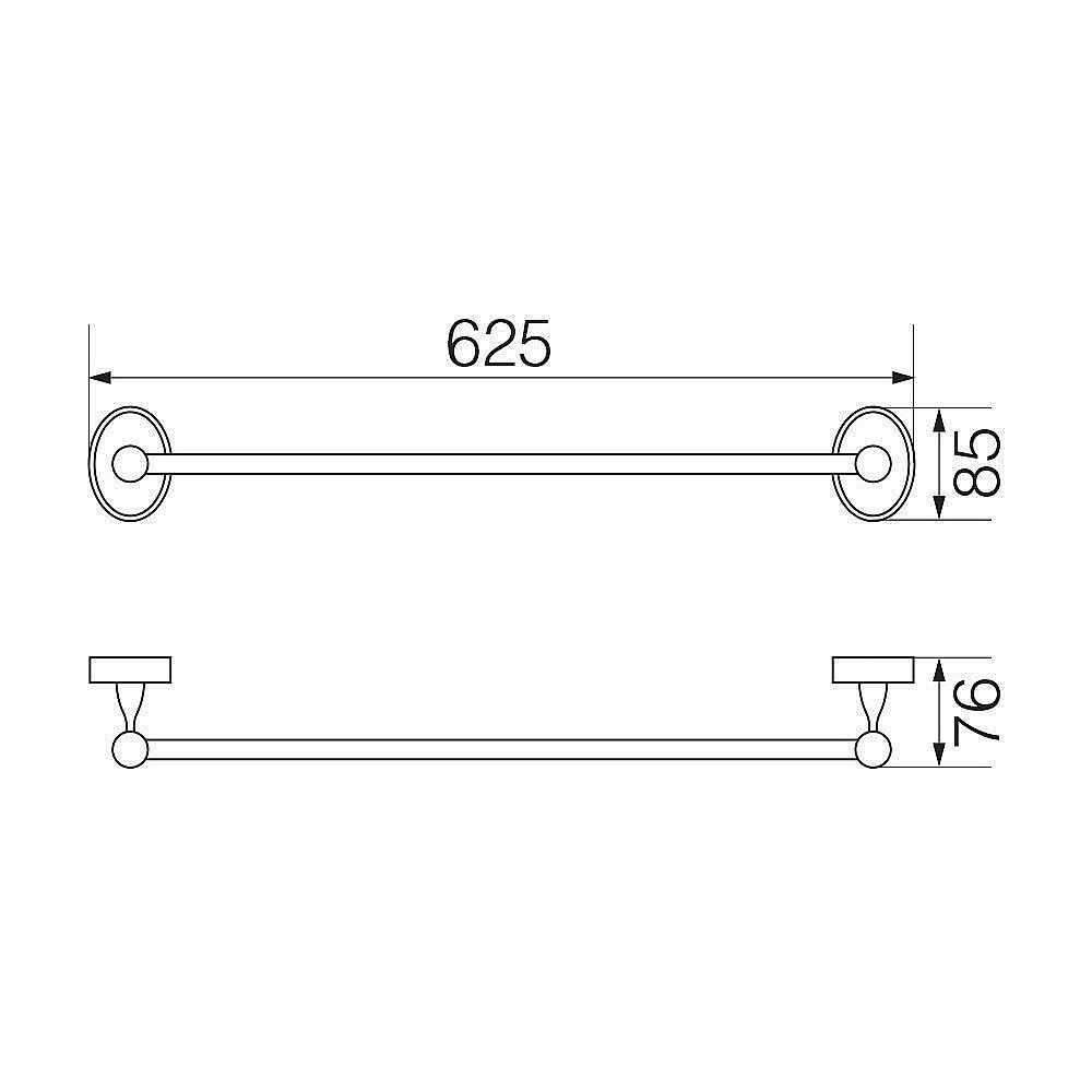 Полотенцедержатель Veragio Bonjour VR.BNR-7821.BR купить в интернет-магазине сантехники Sanbest