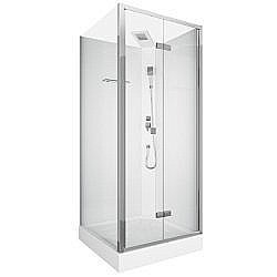 Душевая кабина Cerutti SPA Bella 90T 90x90 прозрачная/хром купить в интернет-магазине Sanbest