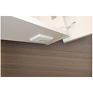 Зеркальный шкаф Azario Киото 50 LED-00002357 белый купить в интернет-магазине сантехники Sanbest