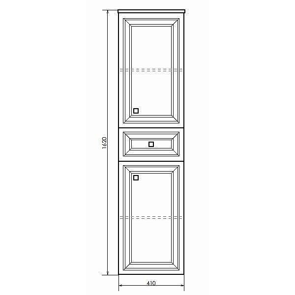 Пенал Comforty Феррара 40 для ванной в интернет-магазине сантехники Sanbest