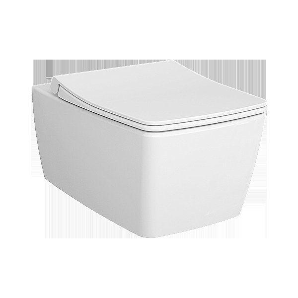 Унитаз Vitra METROPOLE 7672B003-0075 безободковый, белый купить в интернет-магазине Sanbest