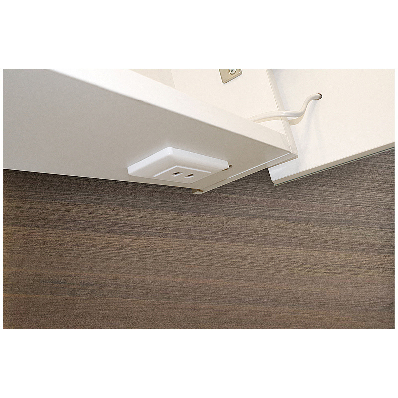 Зеркальный шкаф Azario Киото 50 LED-00002357 белый купить в интернет-магазине сантехники Sanbest