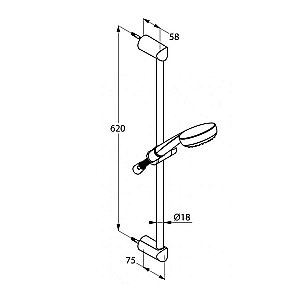 Набор смесителей Kludi Pure&Easy 378450565 хром купить в интернет-магазине сантехники Sanbest