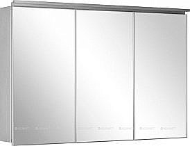 Зеркальный шкаф De Aqua Алюминиум 261755 120 серебро купить в интернет-магазине сантехники Sanbest