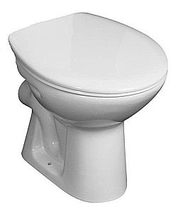 Унитаз приставной Jika Zeta 8.2239.6.000.000.1 белый купить в интернет-магазине Sanbest