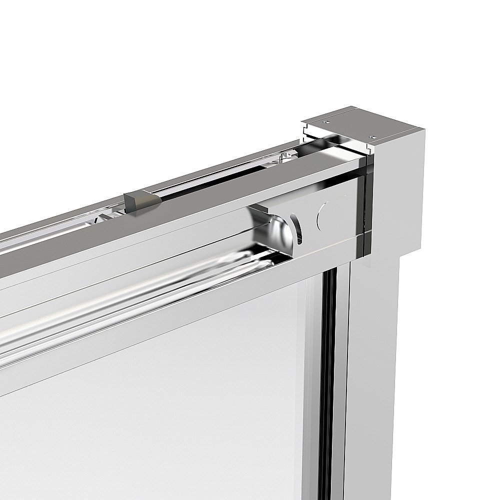 Душевой уголок Vincea Stella 120х100 VSR-1ST1012CL стекло прозрачное/профиль хром купить в интернет-магазине Sanbest