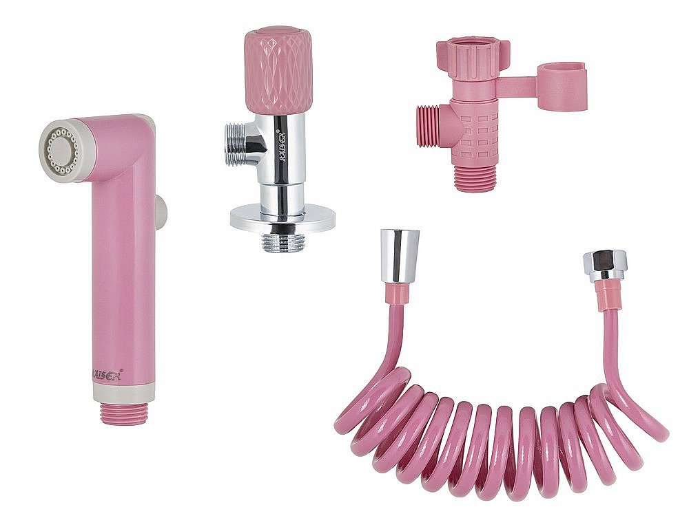 Гигиенический душ Kaiser SH-356 розовый купить в интернет-магазине сантехники Sanbest