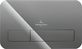 Кнопка для инсталляции Villeroy&Boch ViConnect 922400RA серая глянцевая купить в интернет-магазине сантехники Sanbest