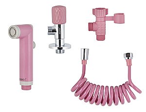 Гигиенический душ Kaiser SH-356 розовый купить в интернет-магазине сантехники Sanbest