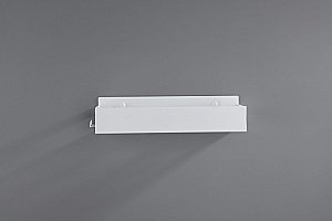 Полка с двумя крючками Boheme Q MATT WHITE 10965-MW белая матовая купить в интернет-магазине сантехники Sanbest