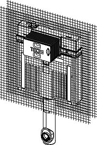 Бачок скрытого мотажа TECEbox Octa II 9370500 купить в интернет-магазине сантехники Sanbest