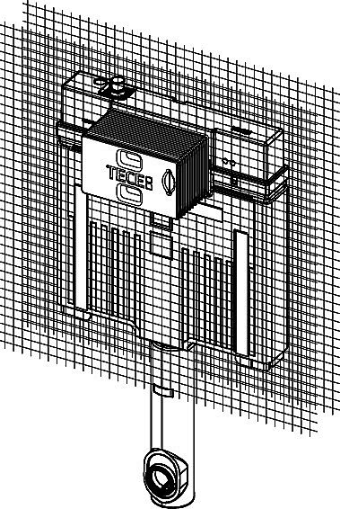 Бачок скрытого мотажа TECEbox Octa II 9370500 купить в интернет-магазине сантехники Sanbest