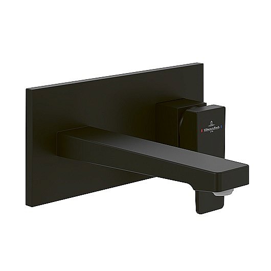 Смеситель для раковины Villeroy&Boch Architectura Square TVW125003000K5 черный матовый купить в интернет-магазине сантехники Sanbest