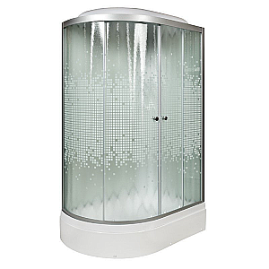 Душевая кабина DTO L 720 120х80 с электрикой купить в интернет-магазине Sanbest