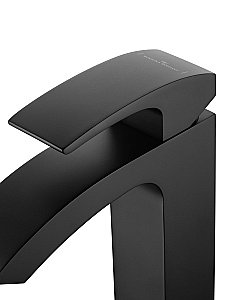 Смеситель для раковины WONZON & WOGHAND FIT, Черный матовый (WW-88139009-MB) купить в интернет-магазине сантехники Sanbest