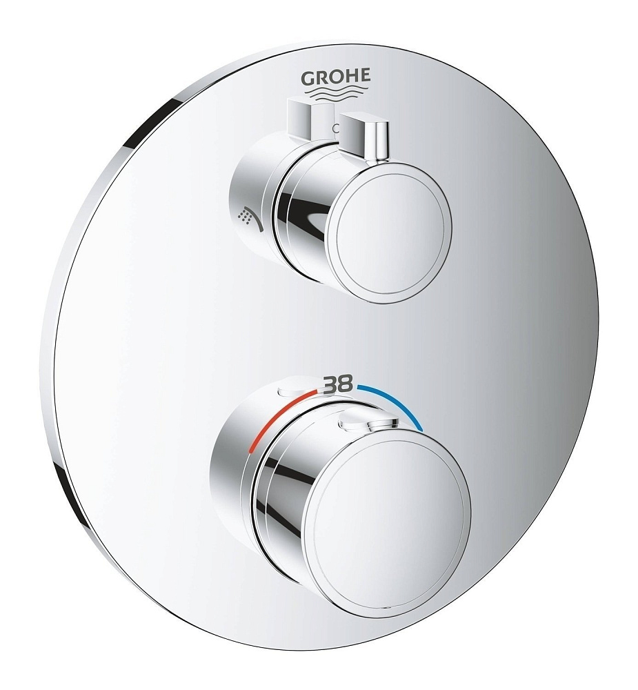 Термостат для душа Grohe Grohtherm 24076000 купить в интернет-магазине сантехники Sanbest