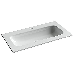 Тумба с раковиной Sancos FOLK Floor FL90FGS/CN7019 90 Grey soft для ванной в интернет-магазине Sanbest