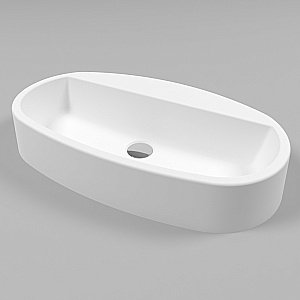 Раковина накладная WhiteCross OBSIDIAN D 65 0736.065037.200 белая матовая купить в интернет-магазине Sanbest