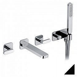 Смеситель для ванны с душем Webert Living LV720901560 купить в интернет-магазине сантехники Sanbest