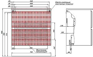 Тумба с раковиной Aquanet Джейн (Flat) 335428/329254 70 маренго для ванной в интернет-магазине Sanbest