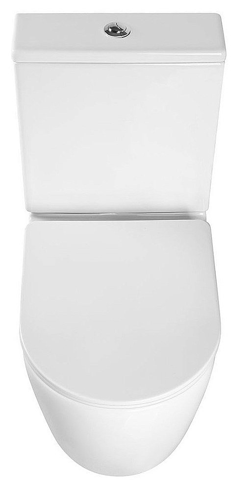 Унитаз-компакт Vincea Evo VT2-34 безободковый, с бачком, с крышкой микролифт, белый купить в интернет-магазине Sanbest