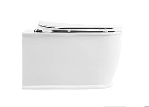 Унитаз подвесной Belbagno Prado BB10150CH безободковый купить в интернет-магазине Sanbest