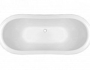 Ванна Эстет Бостон 180х74 на подиуме белая купить в интернет-магазине Sanbest