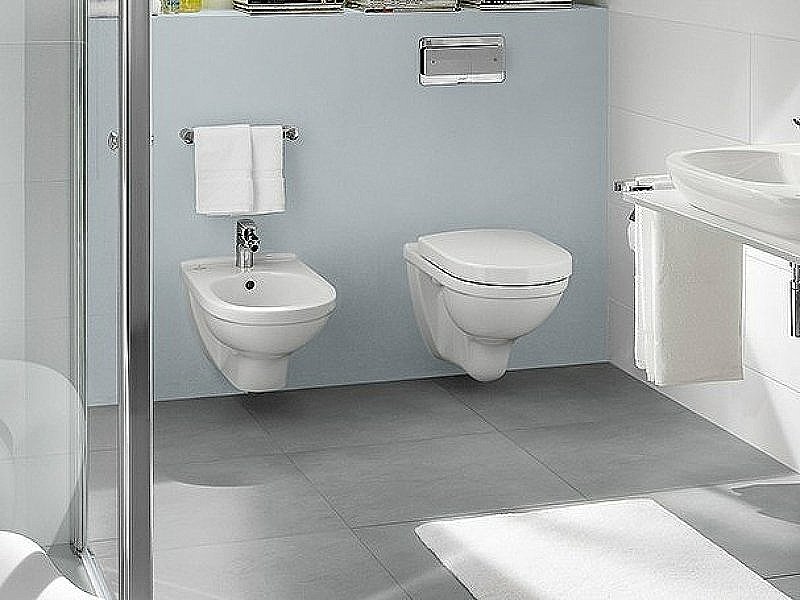 Унитаз подвесной Villeroy&Boch O.Novo 5660H101 с крышкой микролифт купить в интернет-магазине Sanbest
