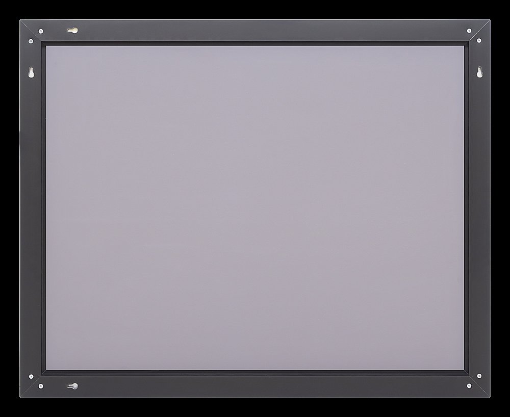 Зеркало Misty MARS 100x80 черное матовое в ванную от интернет-магазине сантехники Sanbest