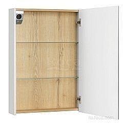 Зеркальный шкаф Roca UP ZRU9303025 60 правый белый глянец купить в интернет-магазине сантехники Sanbest