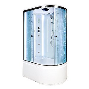 Душевая кабина DTO ЕМ4512 LED с гидромассажем 120х80 купить в интернет-магазине Sanbest