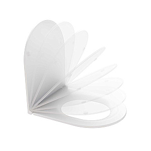 Унитаз Ravak FLOW X01985 белый, с крышкой микролифт, безободковый купить в интернет-магазине Sanbest