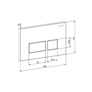 Унитаз подвесной с инсталляцией D&K Berlin DS1431605 белый/кнопка хром, безободковый, с крышкой микролифт купить в интернет-магазине Sanbest
