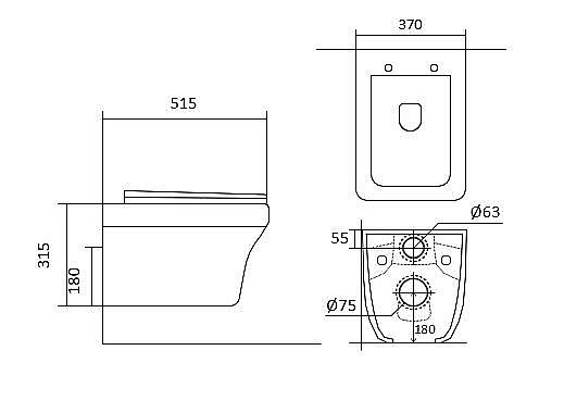 Унитаз с инсталляцией Aquatek Амадео SET AQUATEK АМАДЕО белый, с крышкой микролифт, безободковый купить в интернет-магазине Sanbest