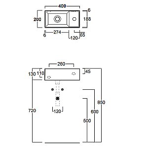 Раковина SIMAS AGILE AG20 nero matt*1 40 купить в интернет-магазине Sanbest