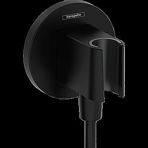 Подключение для шланга Hansgrohe Fixfit Porter S 26888670 черный матовый купить в интернет-магазине сантехники Sanbest