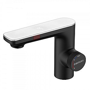 Смеситель для раковины BERGES MORANS 076002 черный матовый купить в интернет-магазине сантехники Sanbest