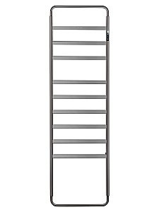 Полотенцесушитель электрический WONZON & WOGHAND DÜSSELDORF, Темный графит (WW-A204-GM) купить в интернет-магазине сантехники Sanbest